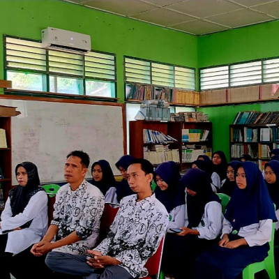 20 Pengurus OSIS MTsN 2 Bone Ikuti Latihan Dasar Kepemimpinan (LDK) Nasional Secara Daring