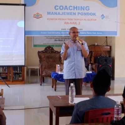 Wujudkan Pesantren Profesional, PPTQ An Nail Gowa Gelar Coaching Manajemen