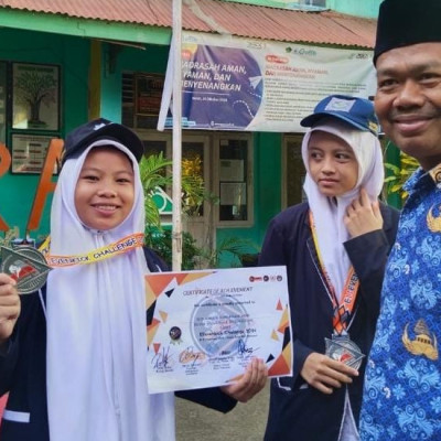 Lagi, Siswi MTsN Gowa Raih Juara 2 Pada Kejuaraan Taekwondo E11eventkick Challenge 2024