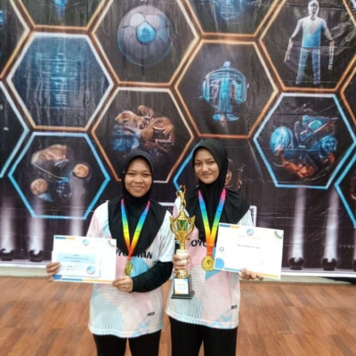 Santri MA Putri DDI Mangkoso Juara 1 Bulutangkis Ganda Putri di Shohid Competition 2024