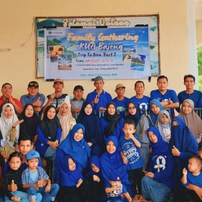 Dua Hari di Pantai Bira Bulukumba, KUA Bajeng Gelar Family Gathering