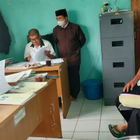 Kua Sinjai Borong Sambut Kedatangan Tim Supervisi Administrasi NTCR Triwulan IV Tahun 2021