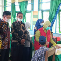 Dukung Percepatan Vaksinasi Peserta Didik Madrasah Tsanawiyah Negeri 4 Sinjai