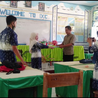 Pendidik MTs Nurul Abyad ikuti Prosesi Serah Terima Jabatan Ketua MGVMP SKI se-Kab. Sinjai