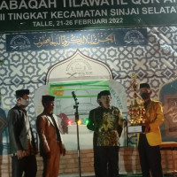 MTQ Ke 43 Kecamatan Sinjai Selatan Ditutup, Desa Talle Juara Umum