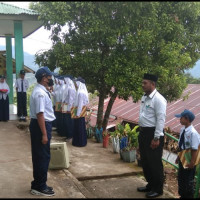 Tunjukkan Patriotisme Dan Nasionalisme, MTsN 3 Sinjai Gelar Upacara Bendera