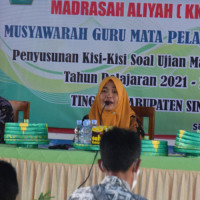 MGMP MA Musyawarah Susun Kisi-Kisi Soal Tingkat MA Se Kab. Sinjai