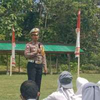 Operasi Zebra Hari Ke-11, Kasat Lantas Polres Sinjai Sambangi MAN 2 Sinjai