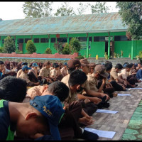 Tumbuhkan Karakter Religius Peserta Didik, MTsN 1 Sinjai Laksanakan Dzikir Pagi