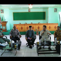 DR. H. Muh. Rasbi Silaturrahim dengan Pengurus FKUB Kab. Sidrap