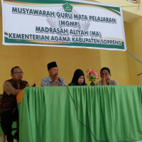 MGMP MA Kemenag Soppeng Sepakat Gelar Pertemuan Rutin Setiap Hari Jumat