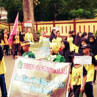 MTsN Soppeng Gelar Porseni Antar Kelas