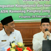 Raker Kemenag Pangkep Dihadiri Kakanwil Kemenag Sulsel