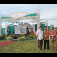 KAKAN KEMENAG BARRU TINJAU ARENA MTQ XXXIII TINGKAT KABUPATEN 