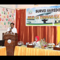 Kakan Kemenag Soppeng Hadiri Penerimaan Tim Survey Akreditasi RSUD Latemmamala