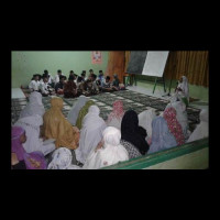 Ruang Kelas Dijadikan Mesjid dan Pusat Kegiatan Pesantren 