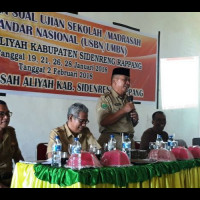 MGMP Madrasah Aliyah Kab. Sidrap Lakukan Penyusunan Soal USBN/UMBN