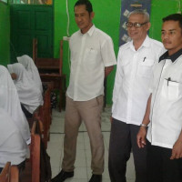 Ketua Pokjawas tinjau Simulasi UNBK di MTsN 2 Sidrap